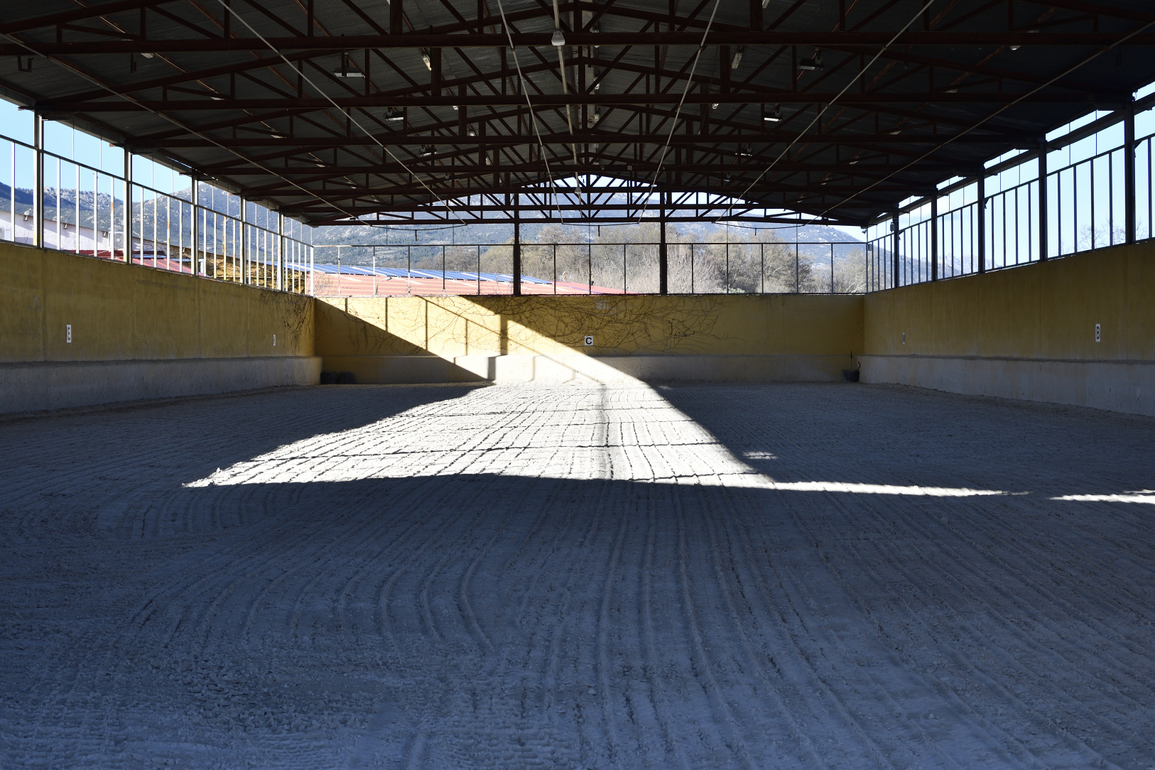 Pista cubierta 